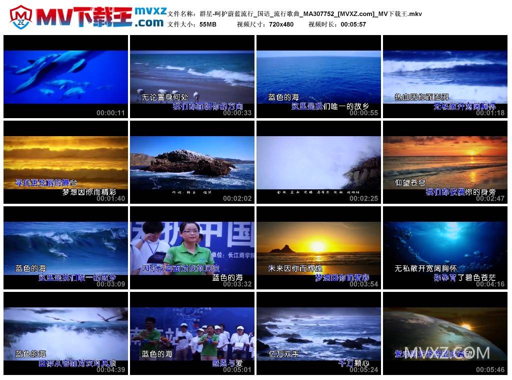 群星-呵护蔚蓝流行_国语_流行歌曲_MA307752